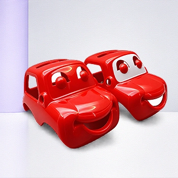 Spray On Baby Toy Car